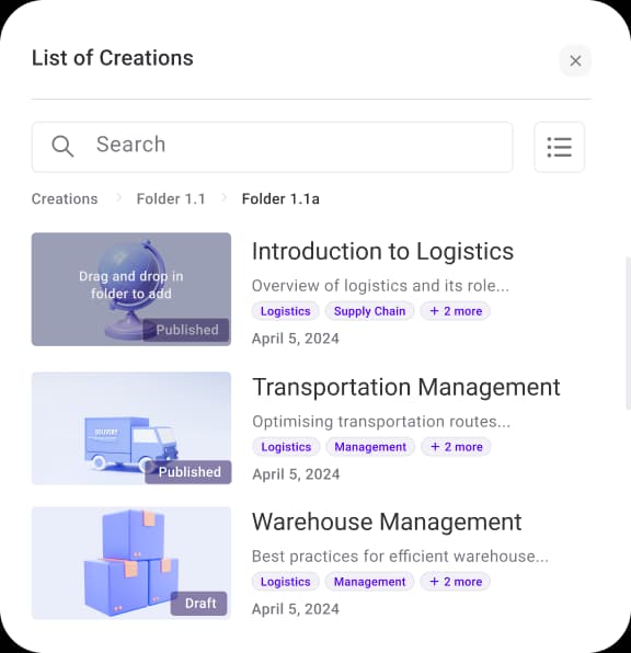 UI design elements