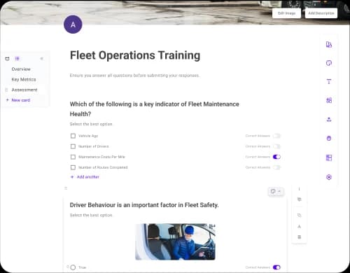 Platform screenshot